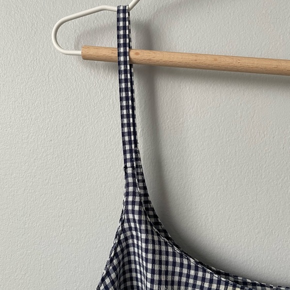 VINTAGE ACCOMPLICE GINGHAM BABYDOLL DRESS SIZE 15/16 - Picture 11 of 11